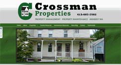 Desktop Screenshot of crossmanproperties.com